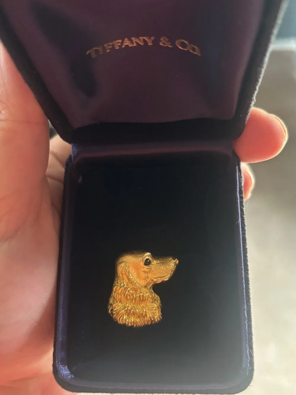 Vintage Tiffany & Co. 18K Gold Brooch